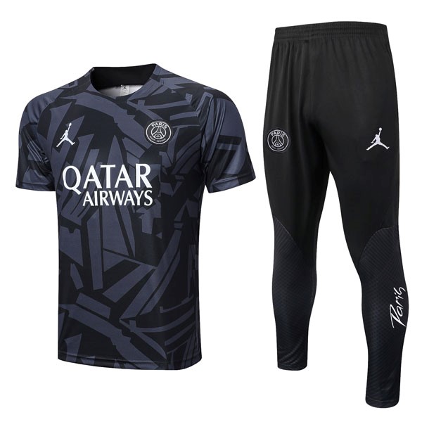 Entrenamiento PSG Conjunto Completo 2022/23 Gris Negro